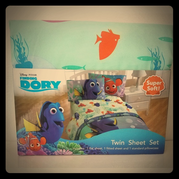 Disney Other - Disney Finding Dory Twin Sheet Set